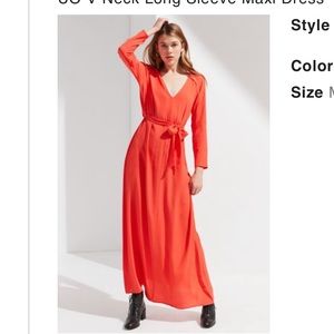 Urban outfitters maxi dress